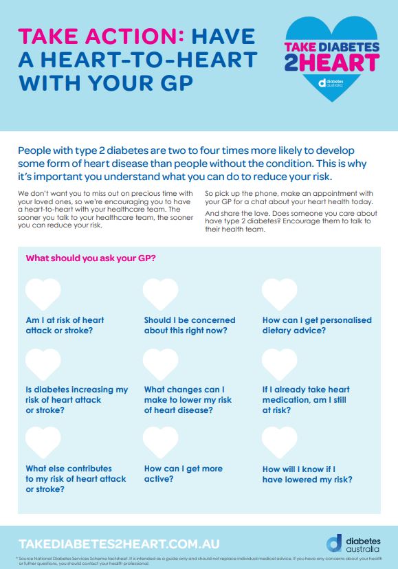 Have a heart to heart with you GP fact sheet