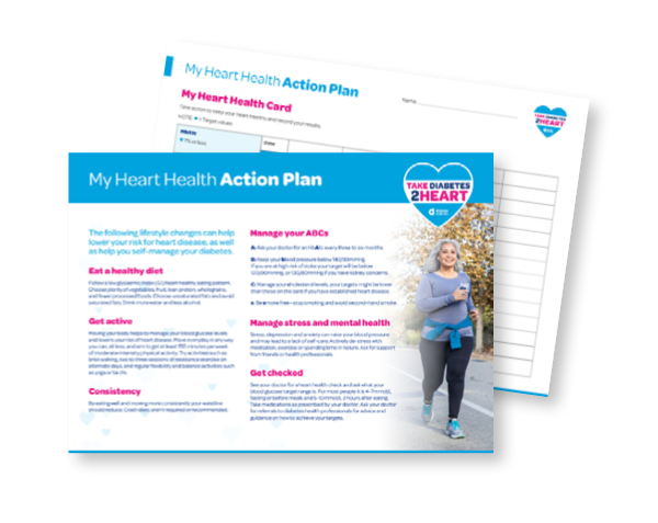 My heart health - Action plan